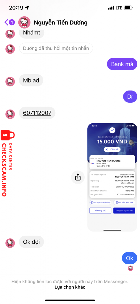 Ebidensya laban sa NGUYEN TIEN DUONG