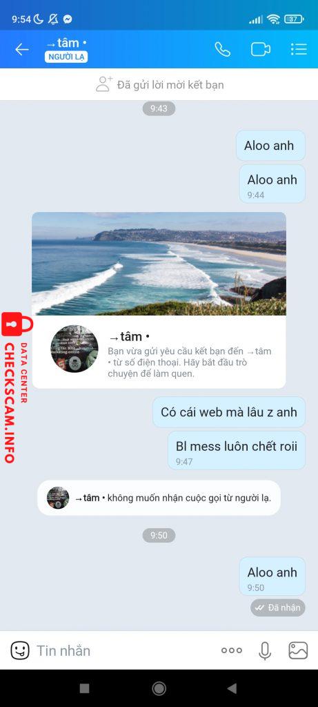Preuves contre Hùynh nguyễn Thanh Tâm