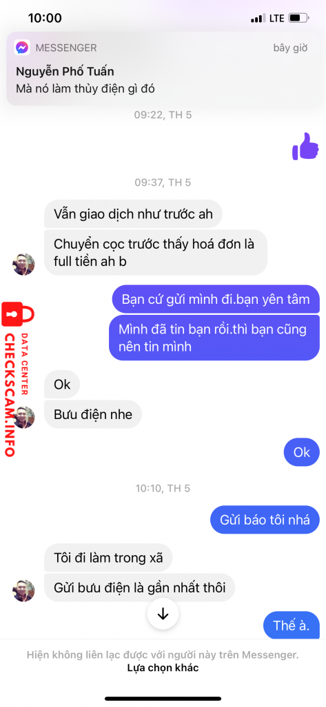 Preuves contre Nguyễn trường minh