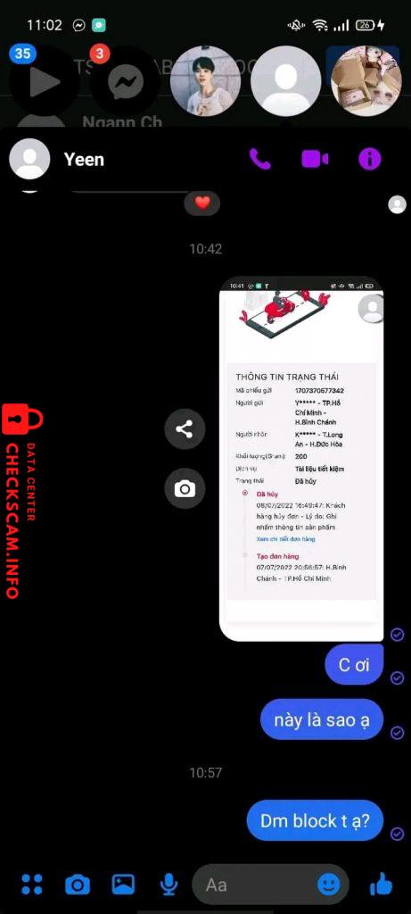 Bewijs tegen NGUYEN THI THUONG