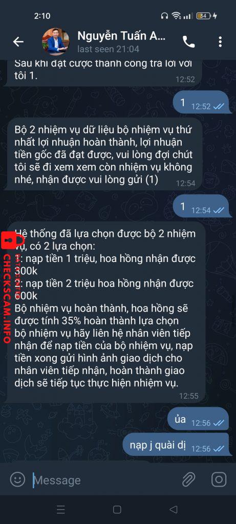 Bewijs tegen Duong Minh Dang