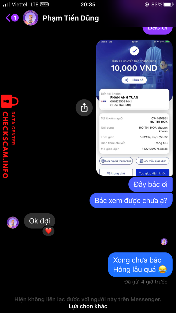 Bewijs tegen PHẠM ANH TUẤN