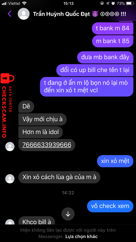 Bewijs tegen TRAN HUYNH QUOC DAT