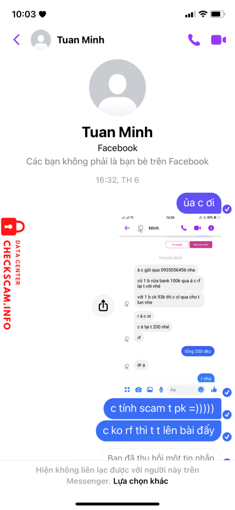 Bewijs tegen Tuan minh ( lông nách )