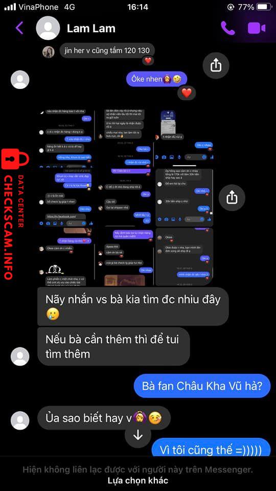 Preuves contre PHI CHAU NGOC MAI