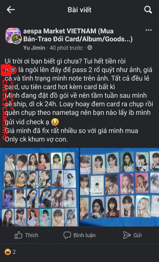 Preuves contre Nguyễn Thị Diễm Hằng