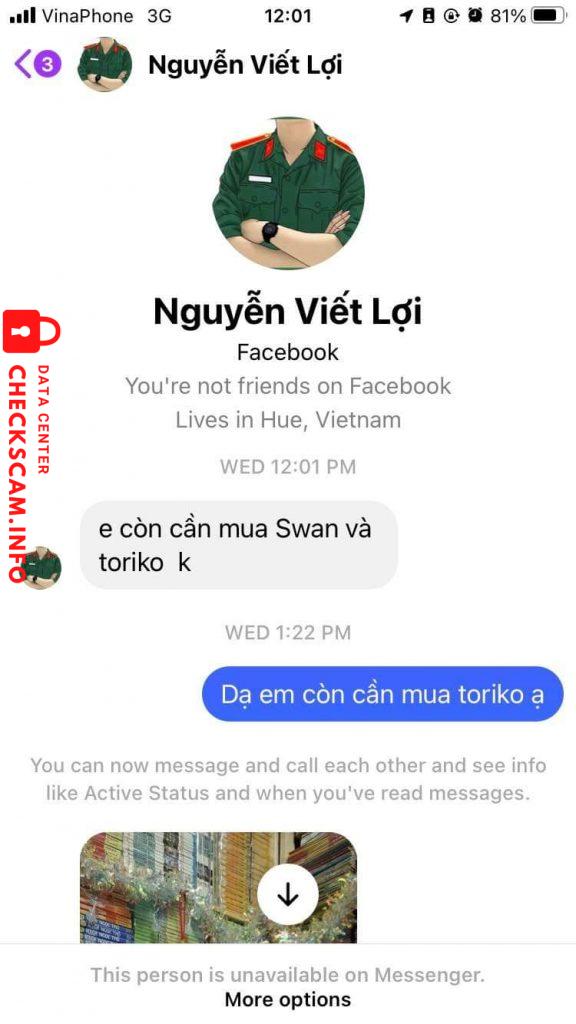 Preuves contre Nguyễn viết lợi