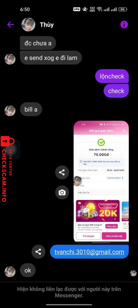 Preuves contre Nguyễn Thanh Bình