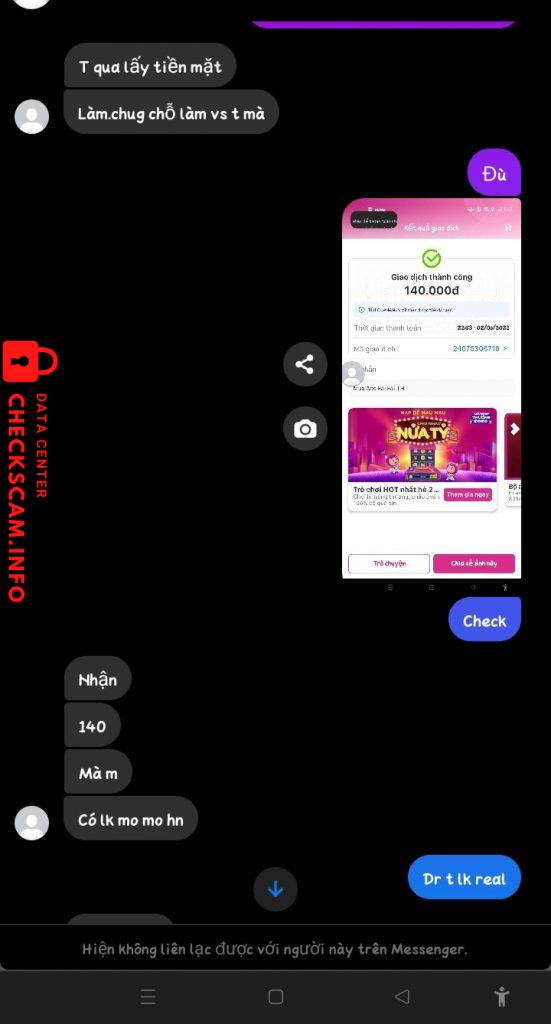 Preuves contre Lê Thị Huyền Anh