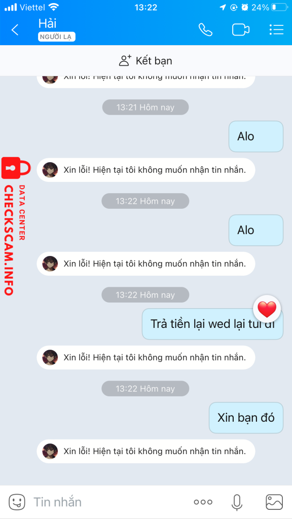 Preuves contre Nguyễn Gia Huy