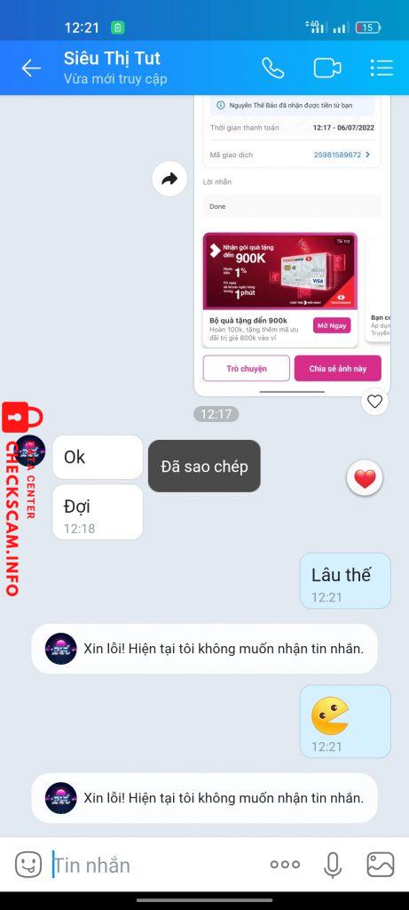 Preuves contre Nguyễn Thế Bảo