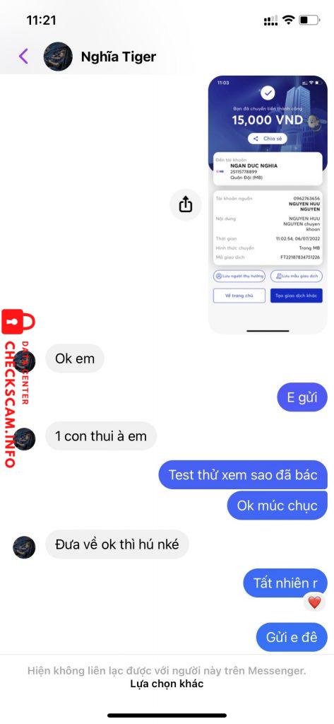 Preuves contre Ngan duc nghia