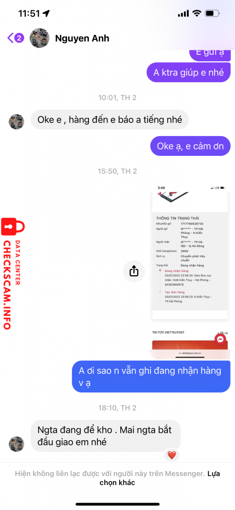 Preuves contre Nguyen Chi Anh