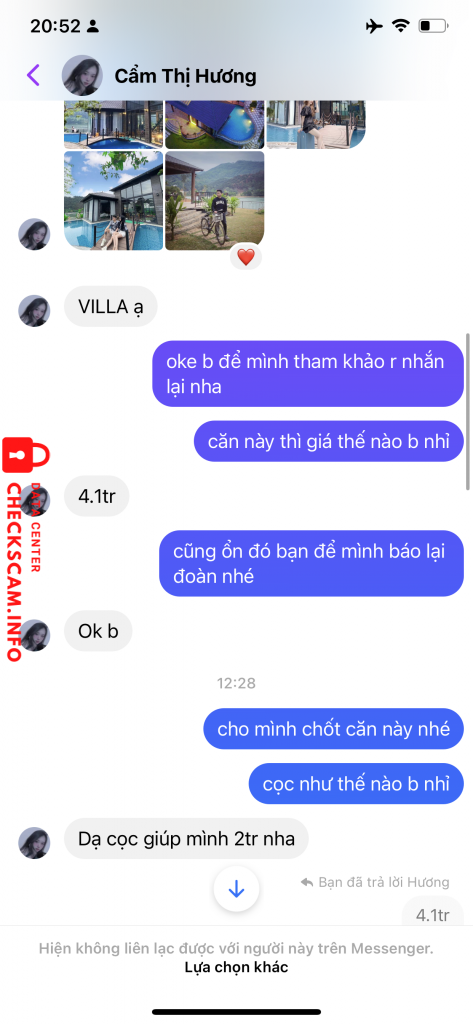 Preuves contre Ngo Thi Lan Anh