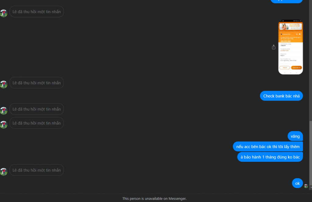 Preuves contre LÊ CÔNG TUẤN