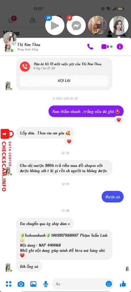 Preuves contre Phạm Tuấn Linh