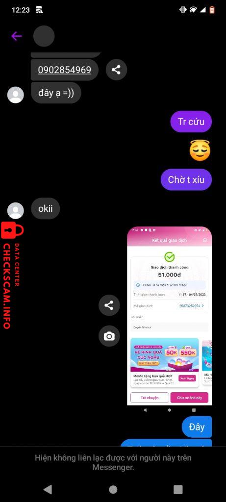 Preuves contre HUONG HA