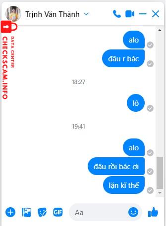 Preuves contre TRINH VAN THANH