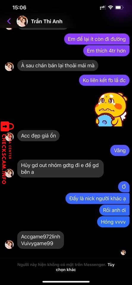 Preuves contre Dam Thanh Tam