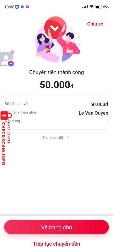 Preuves contre Le Van Quyen