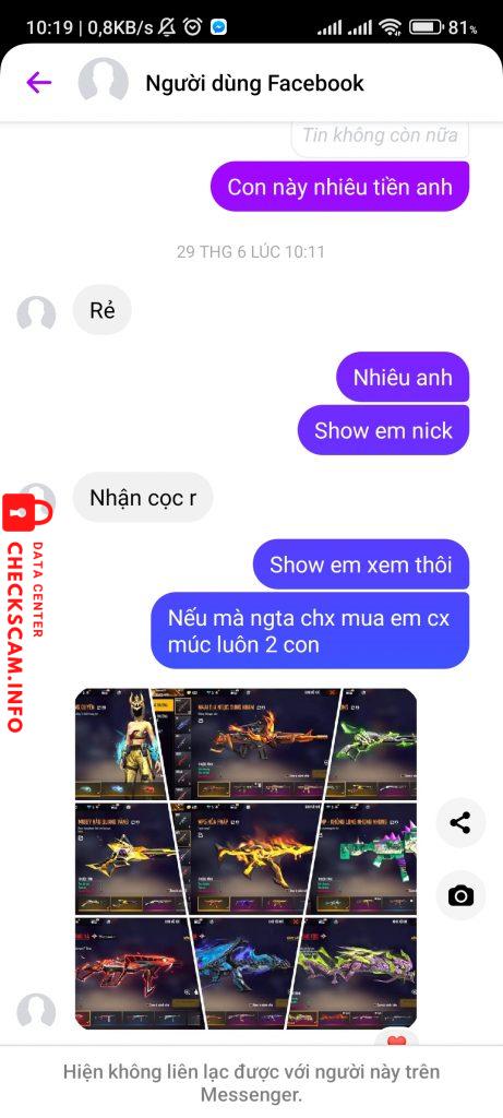 Preuves contre CHU THI KIM LUYEN