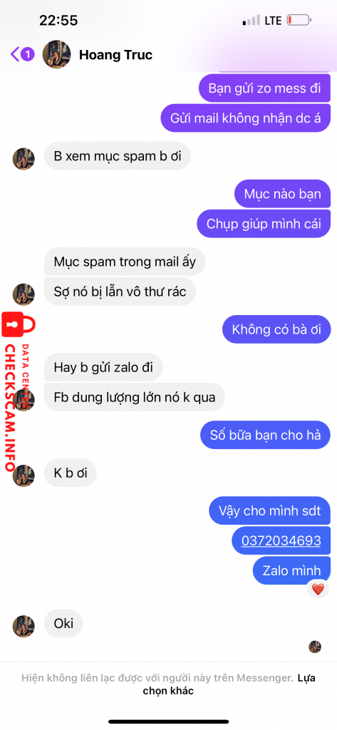 Preuves contre Nguyễn Thanh Trúc