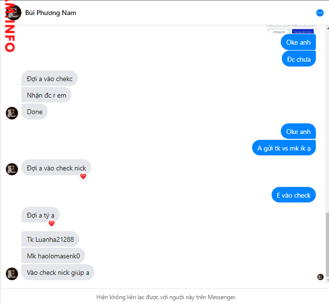 Preuves contre Lê Văn Hòa