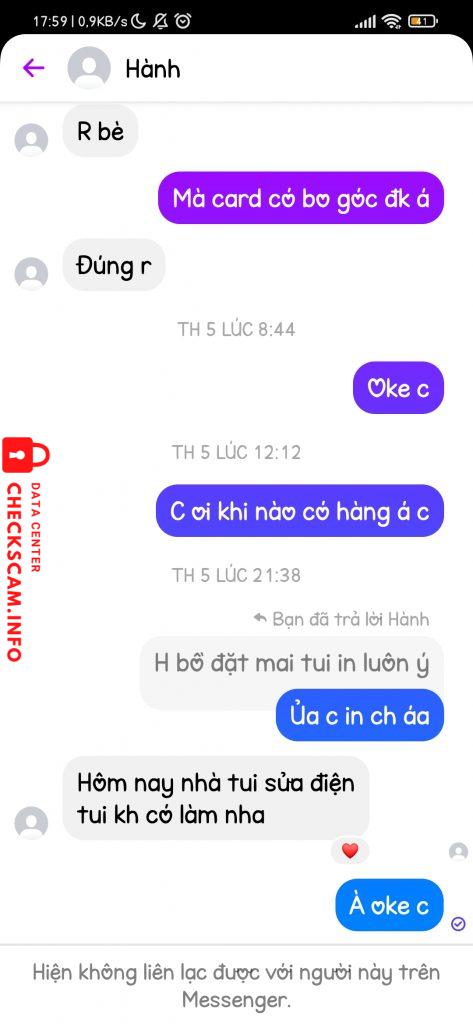 Preuves contre Nguyễn Thị Ngọc Thanh
