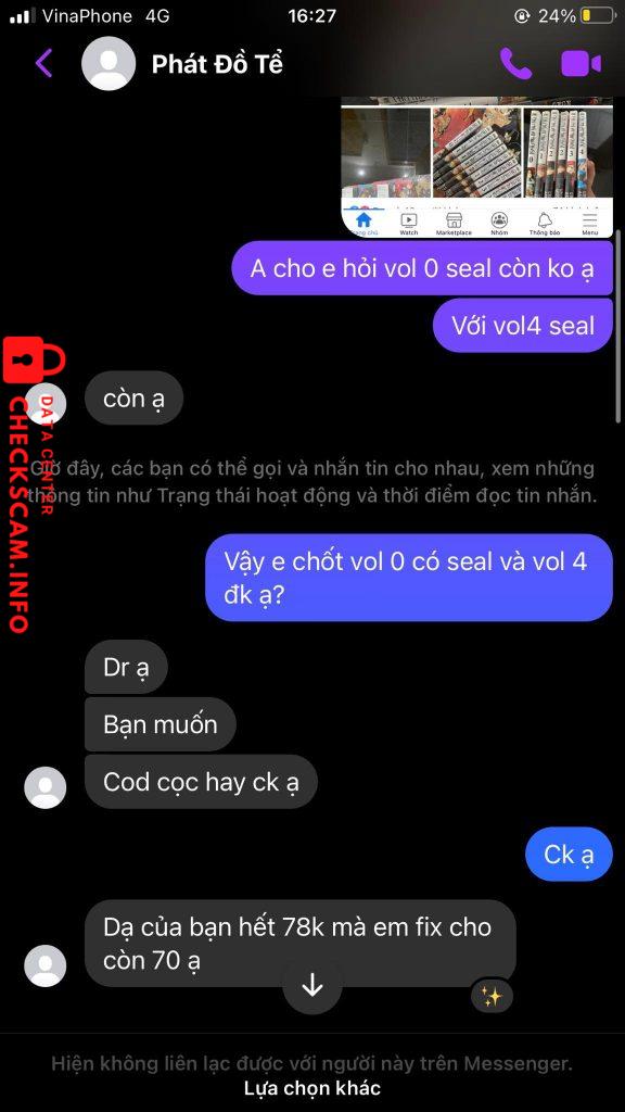 Preuves contre NGUYEN THANH PHAT