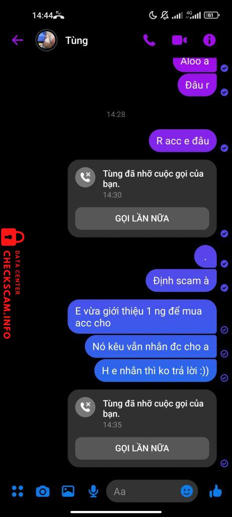 Preuves contre NGUYEN TUNG VUONG