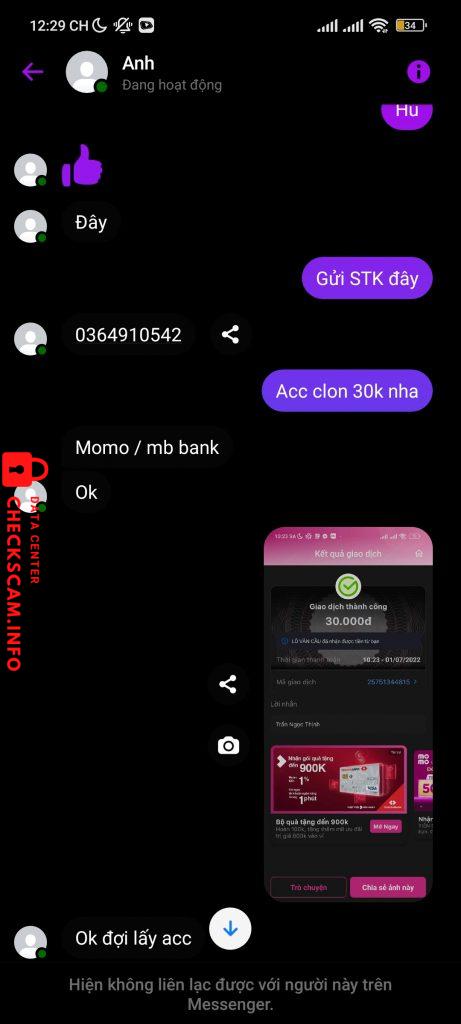 Preuves contre Lô Quang Anh