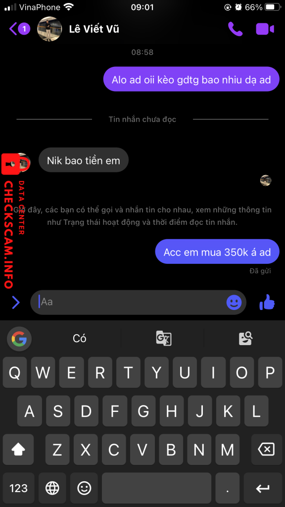 Preuves contre Le Viet Vu