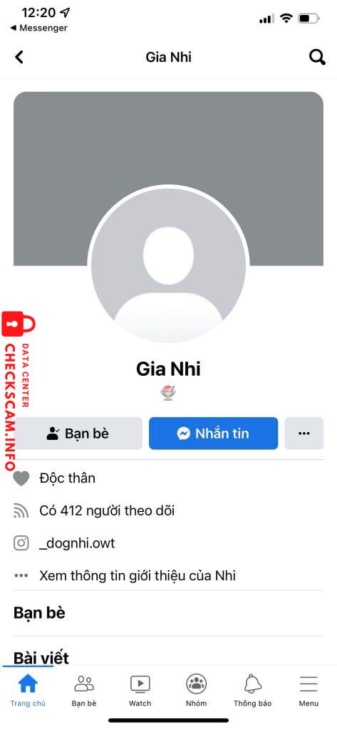 Preuves contre Gia Nhi (Lê Thị Thanh Tâm)