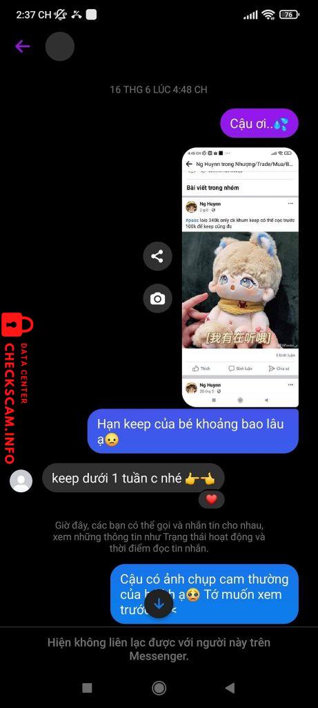 Preuves contre TRAN THI THUAN