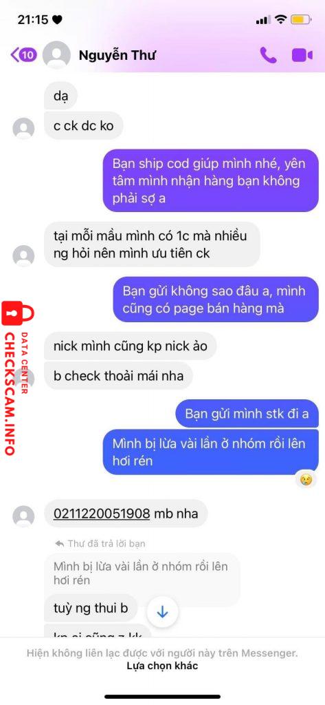 Preuves contre NGUYEN THI ANH THU