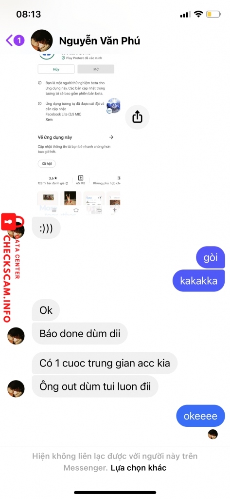 Preuves contre Nguyễn Văn Phú