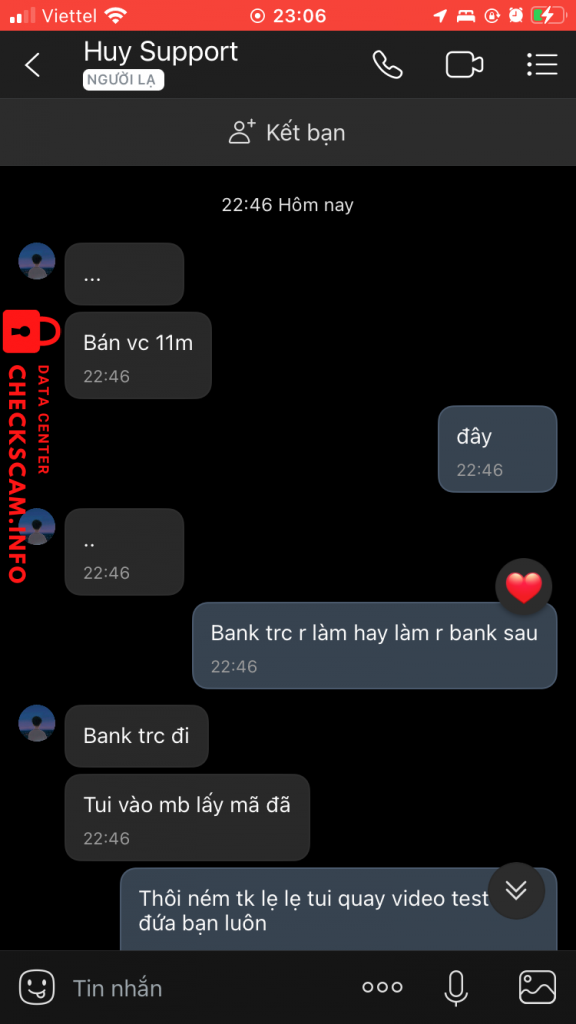 Preuves contre TRAN QUANG HUY