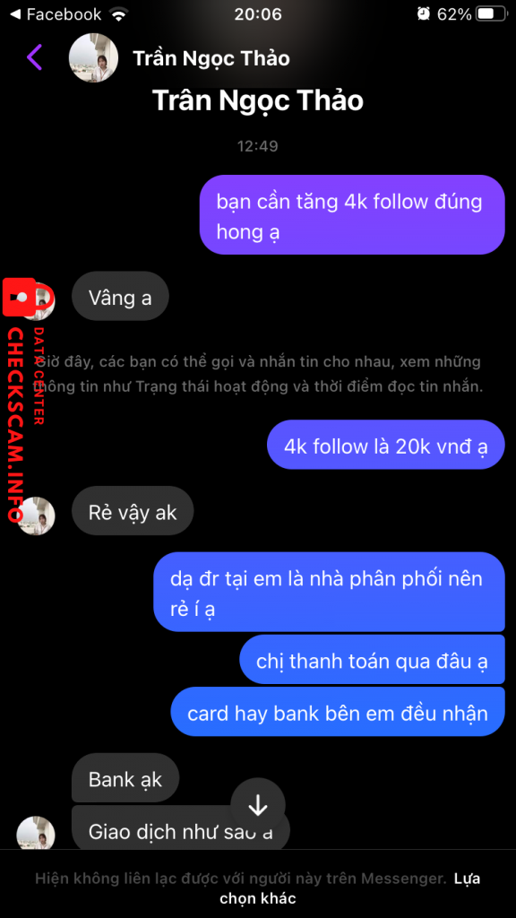 Preuves contre Đinh Minh Hảo