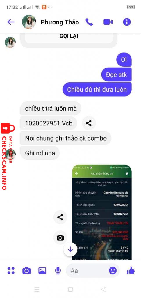 Preuves contre TRAN THANH TAI