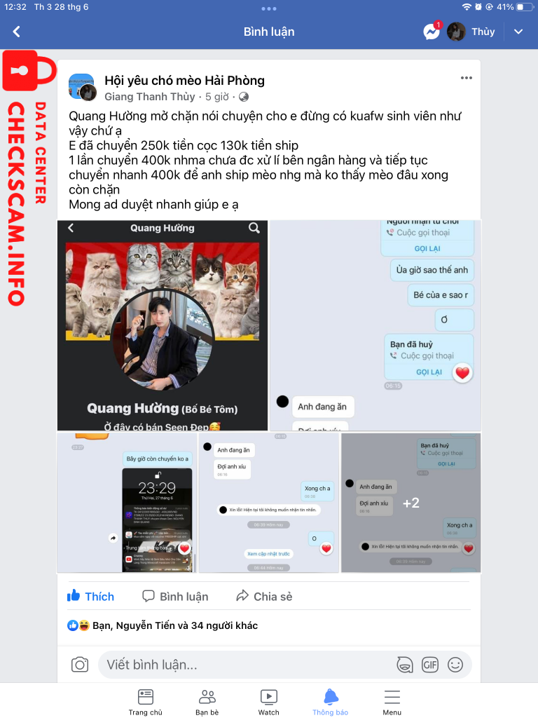 Preuves contre Nguyễn Đình Quang