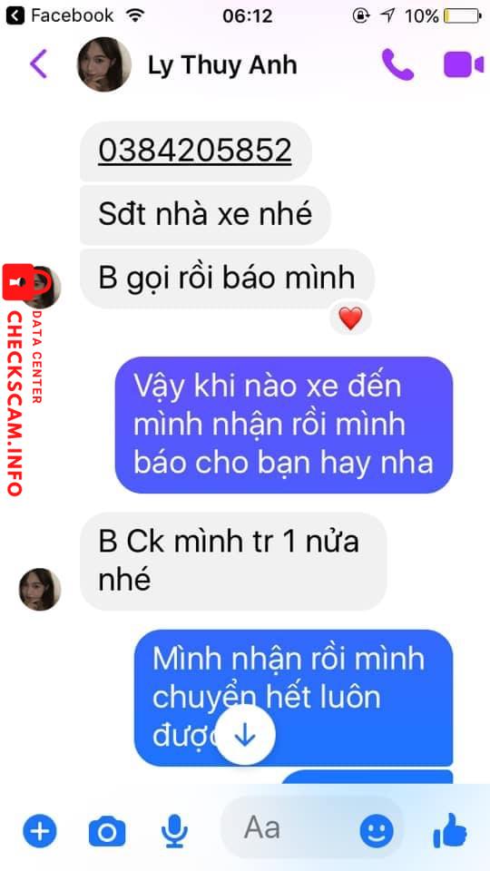 Preuves contre Dinh Thi Luu Ly