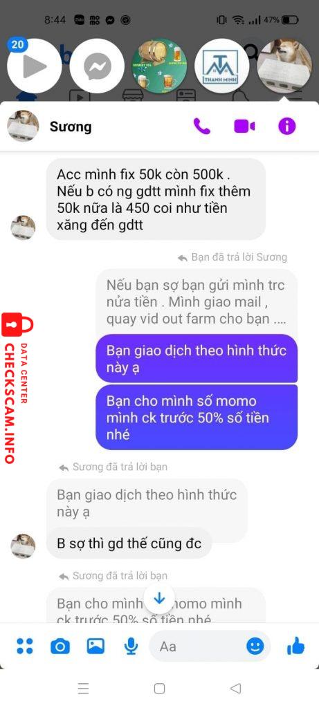 Preuves contre Phạm ngọc sương