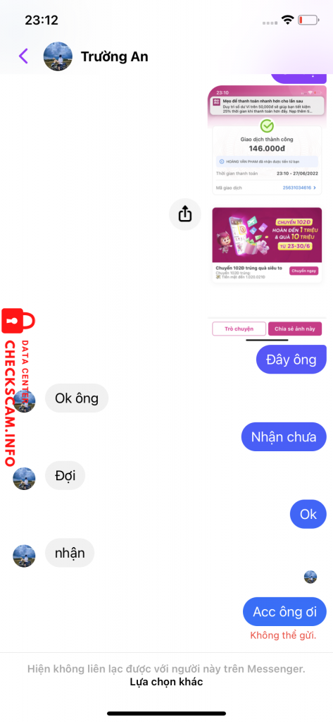 Preuves contre Hoàng Văn Pham