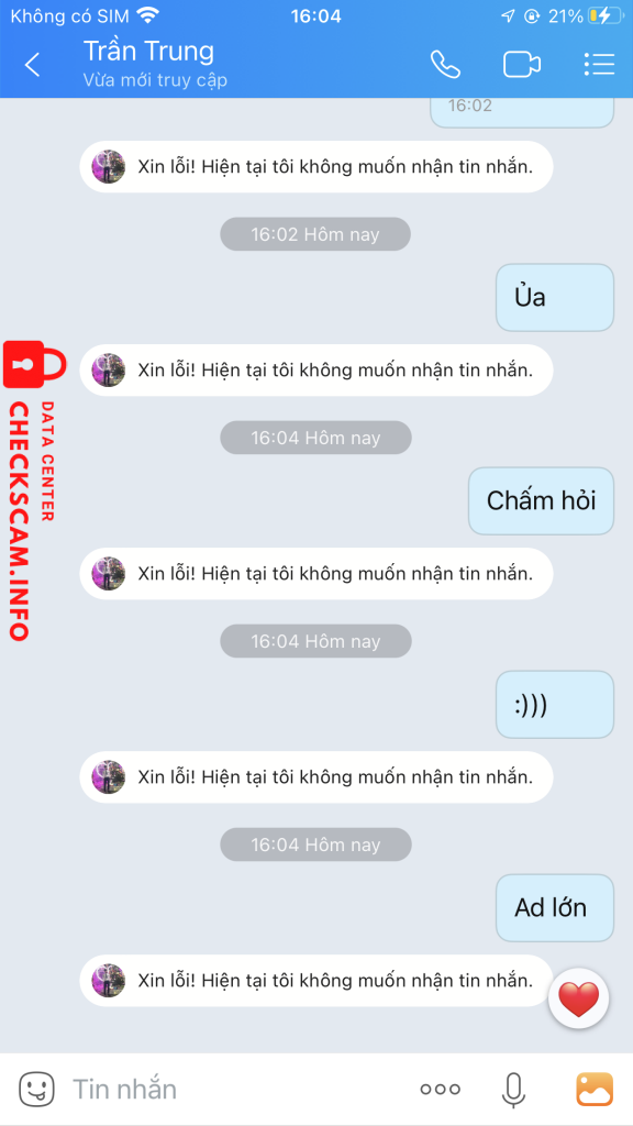 Bằng chứng chống lại Trần Thành Trung