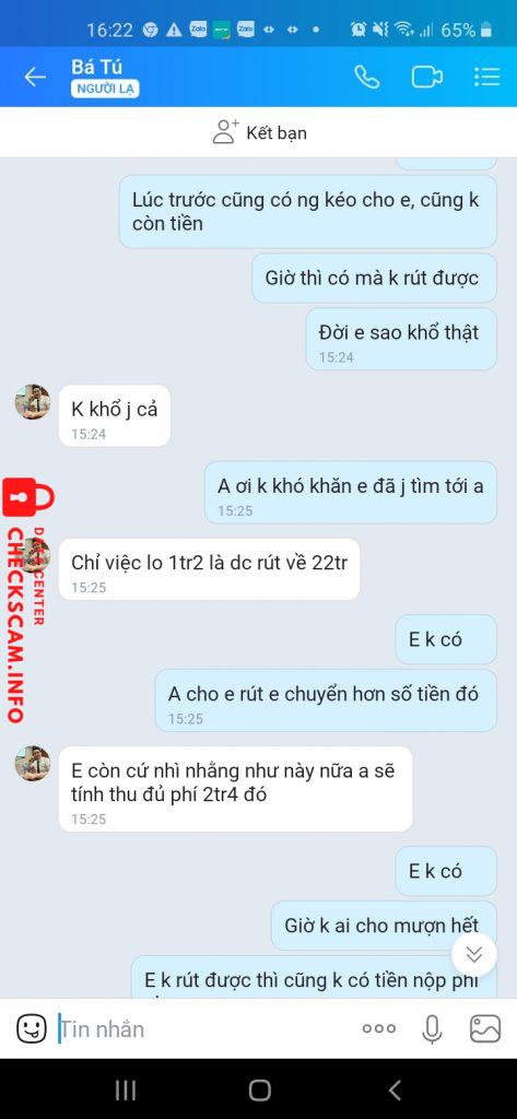 Bằng chứng chống lại CHAU THI DIEM HUONG