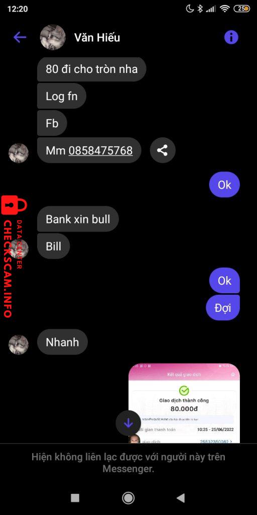 Bằng chứng chống lại NGUYỄN QUỐC HƯNG