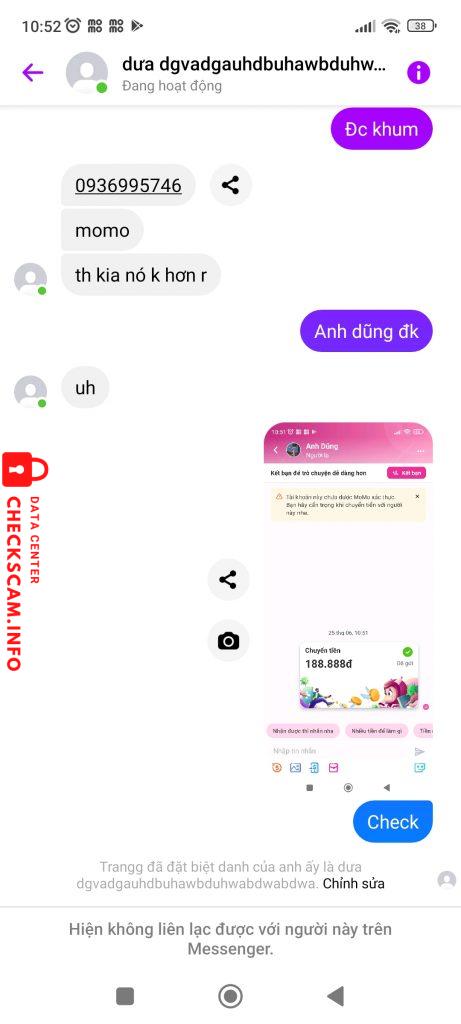 Bằng chứng chống lại Anh Dũng