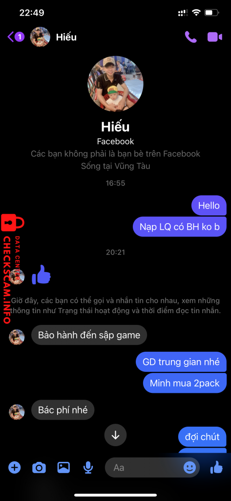 Bằng chứng chống lại Nguyen Huu Hieu