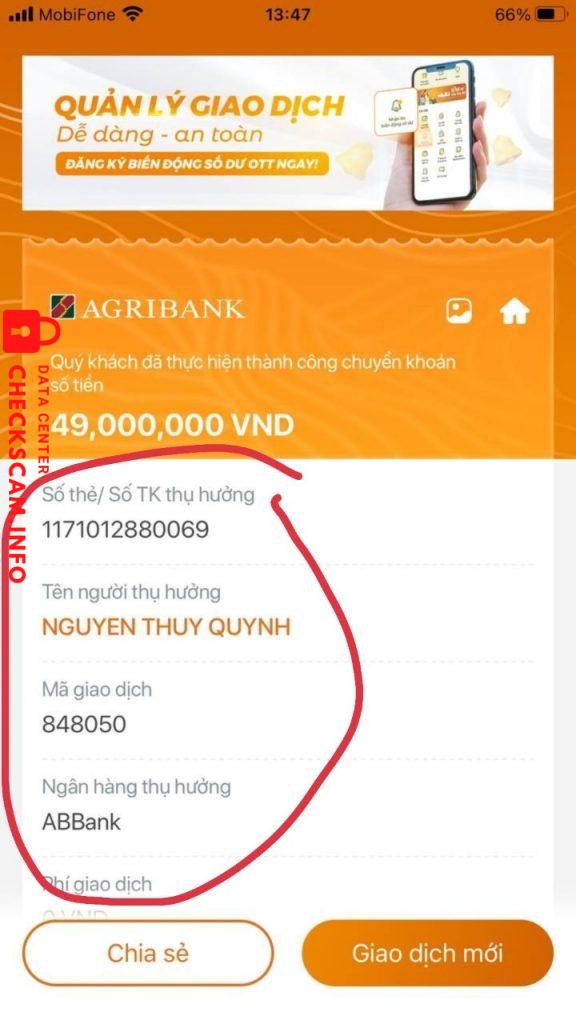 Bằng chứng chống lại Nguyễn thúy quỳnh