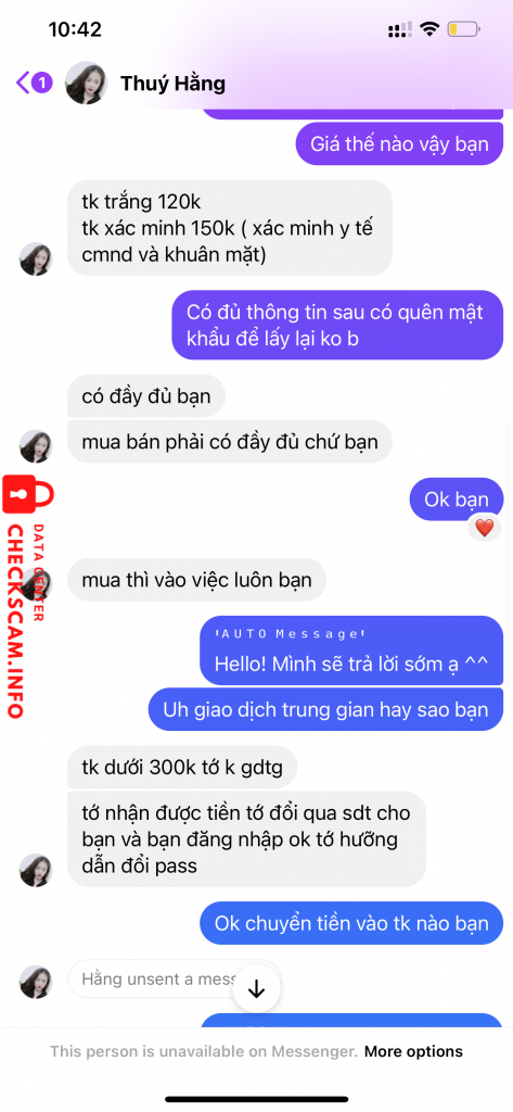 Bằng chứng chống lại Triệu Thị Hằng